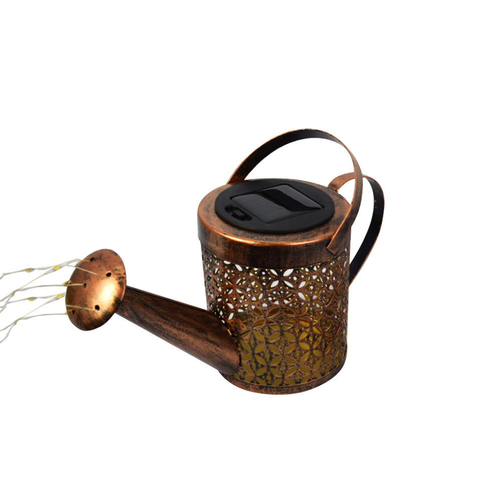 Solar Powered Watering Can LED String Light Outdoor Garden Décor_1