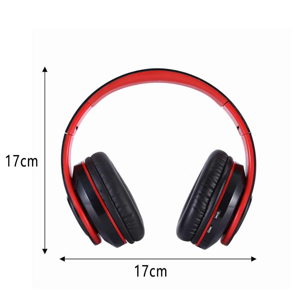 Wireless BT USB Rechargeable LED Sports and Gaming Headset_7