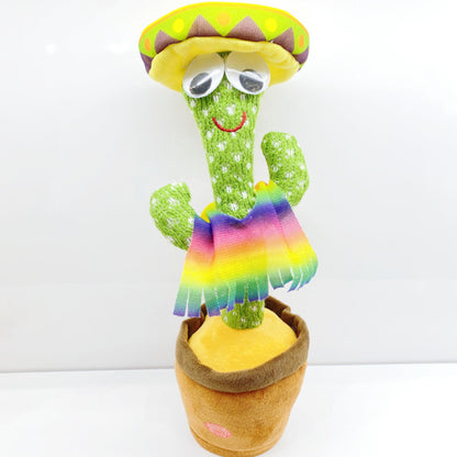 USB Charging Singing and Dancing Children’s Toy Cactus_2