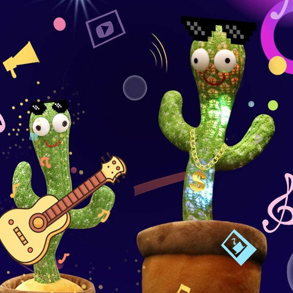 USB Charging Singing and Dancing Children’s Toy Cactus_13