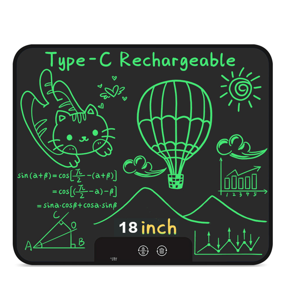 USB Rechargeable LCD Kid’s Writing and Drawing Tablet_13