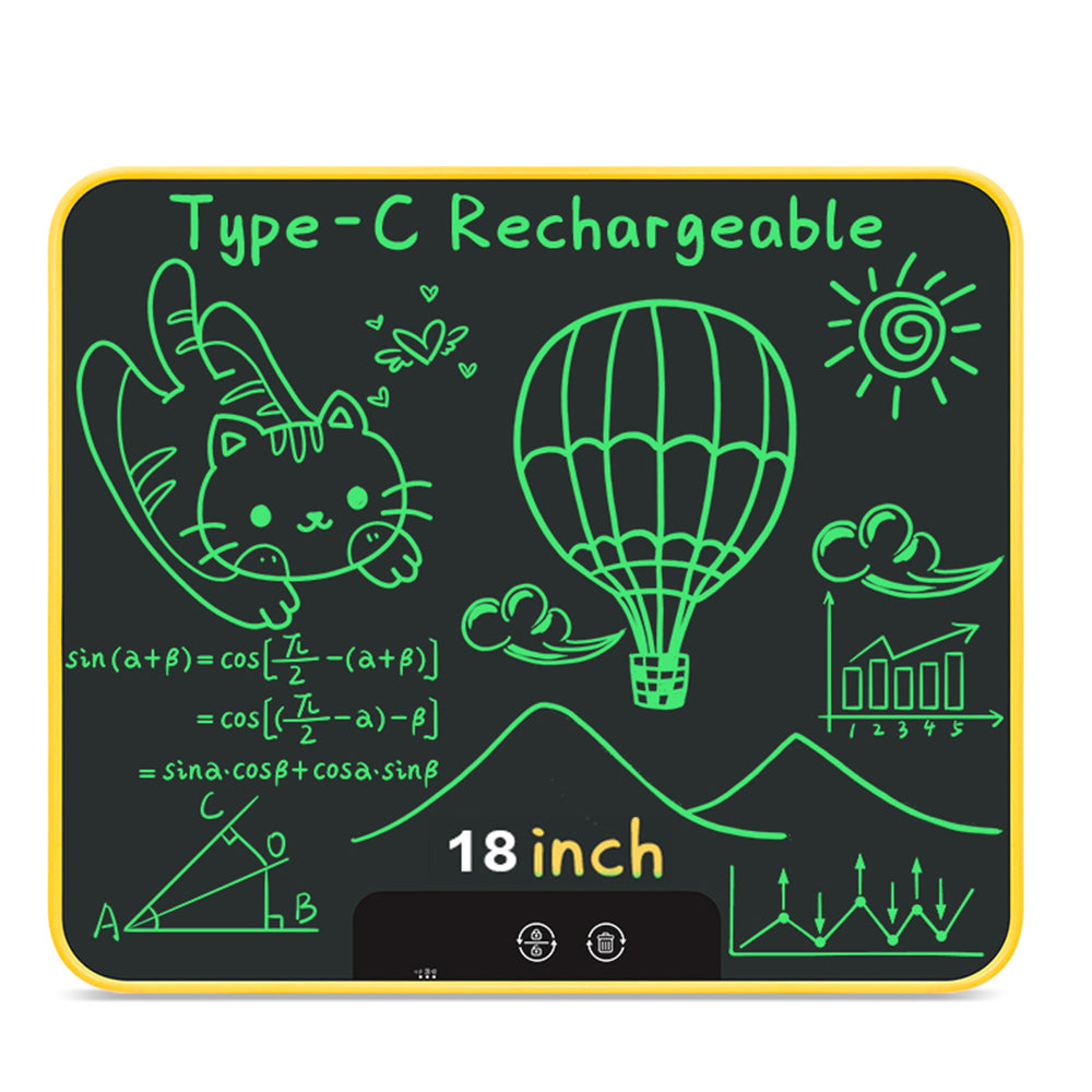 USB Rechargeable LCD Kid’s Writing and Drawing Tablet_14