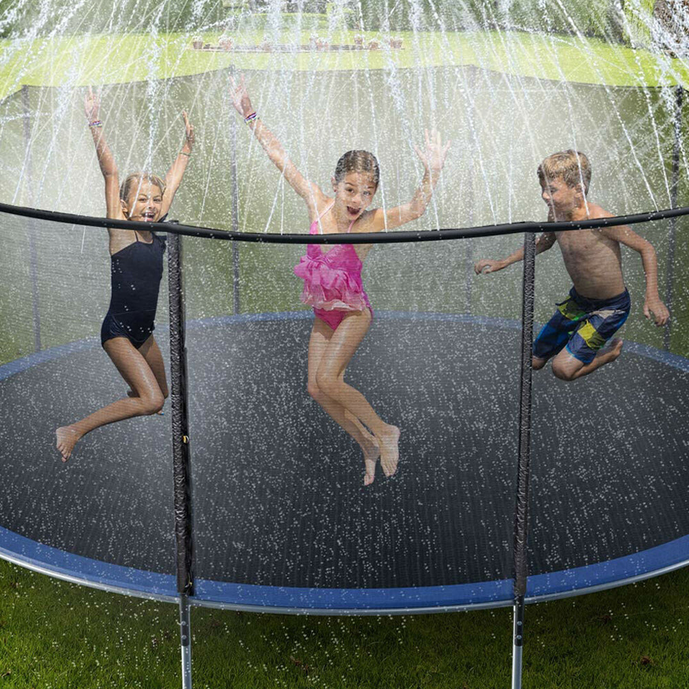 Outdoor Trampoline Water Sprinkler Hose with Jump Switch_8