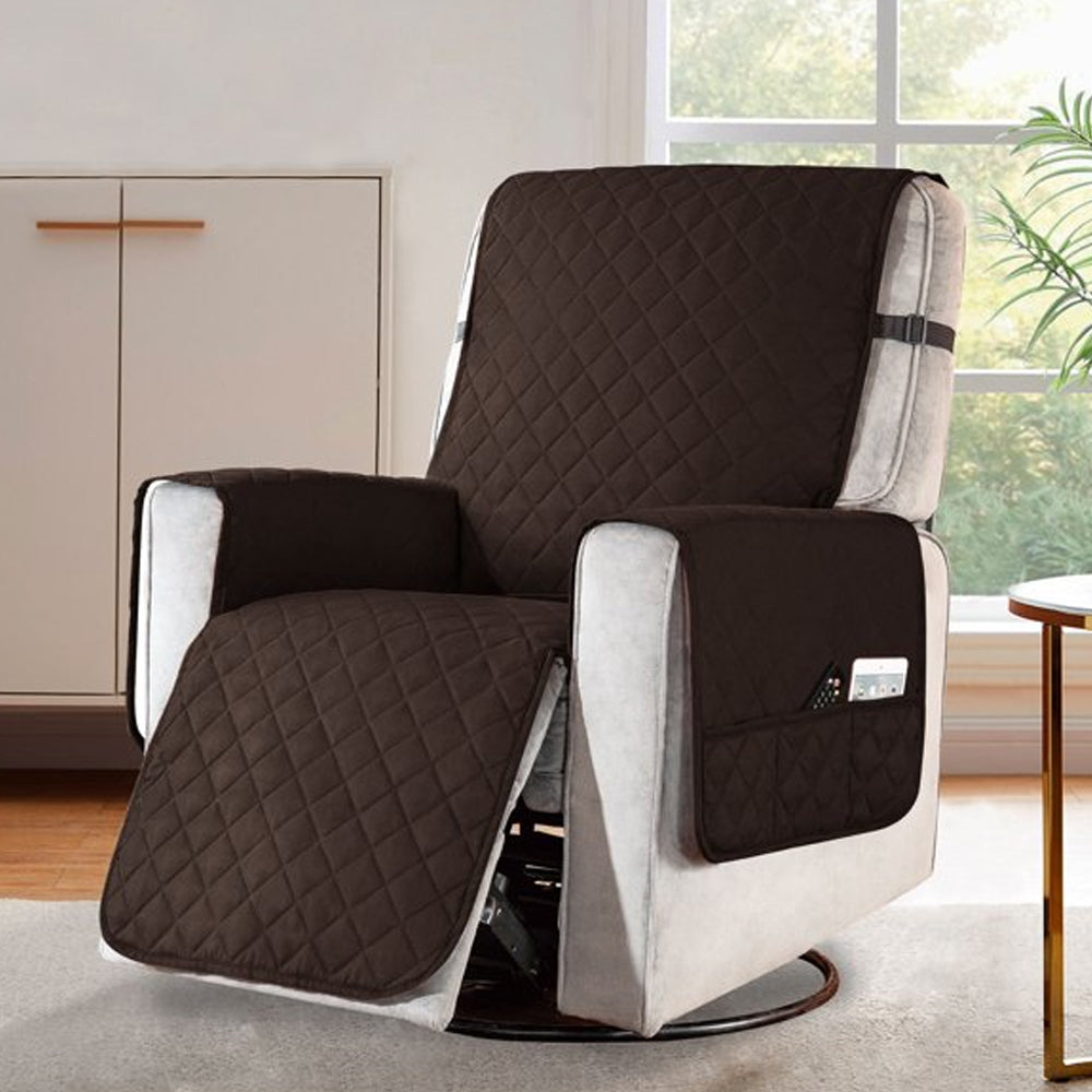 Waterproof Recliner Chair Cover with Non Slip Strap_5