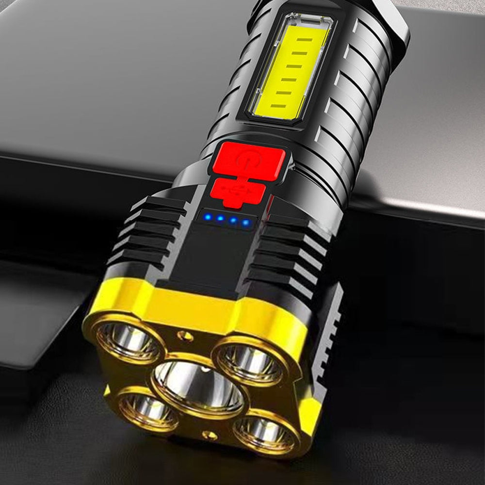 USB Rechargeable High Powered Long Ranged COB Light_5