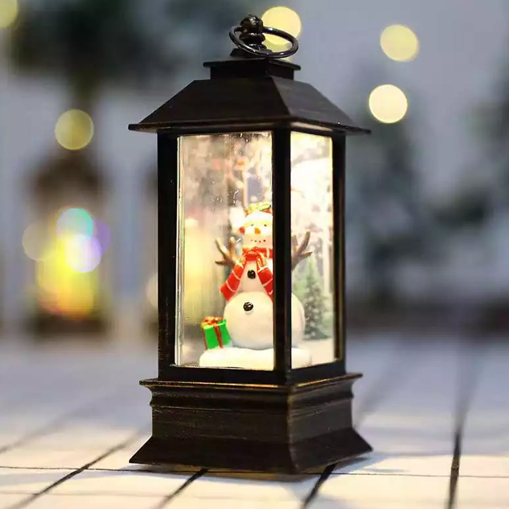 Christmas Lighting Holiday Snow Globe-Battery Operated_1