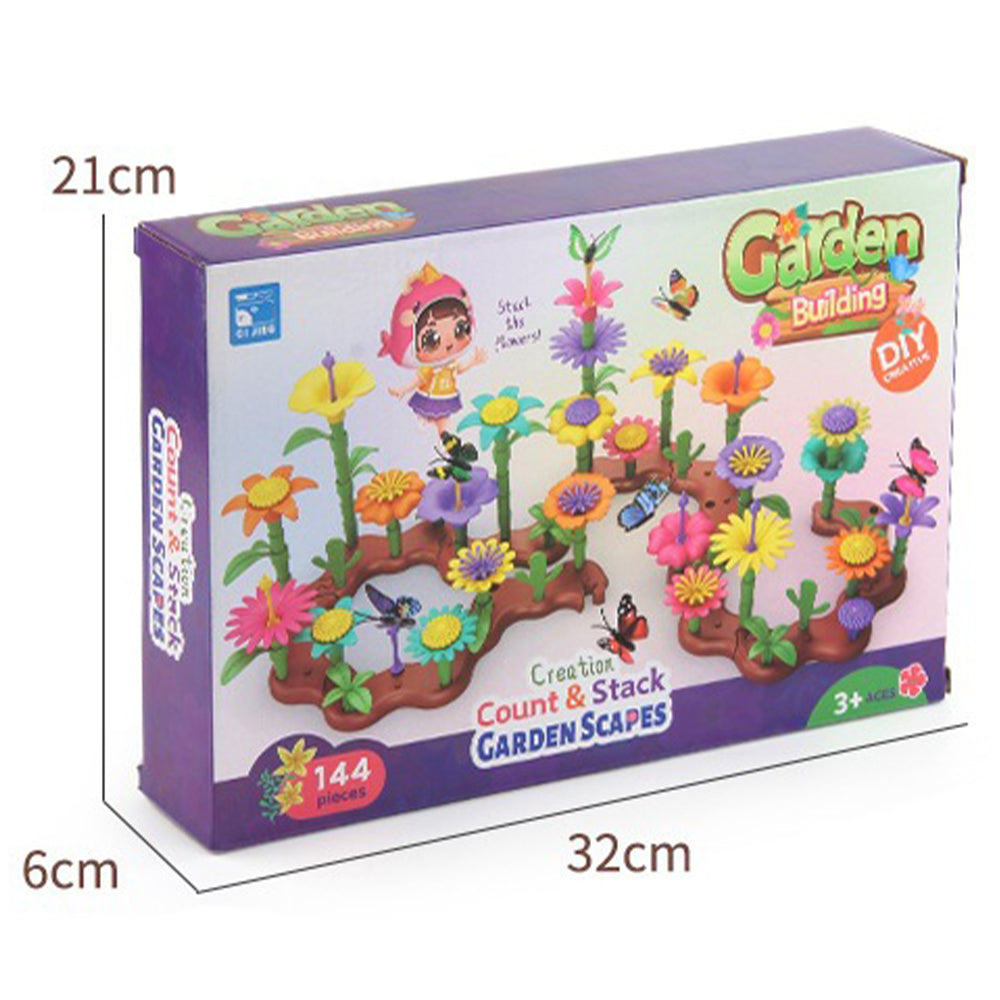 Flower Garden Building Toy Educational Activity Toy for Girls_6