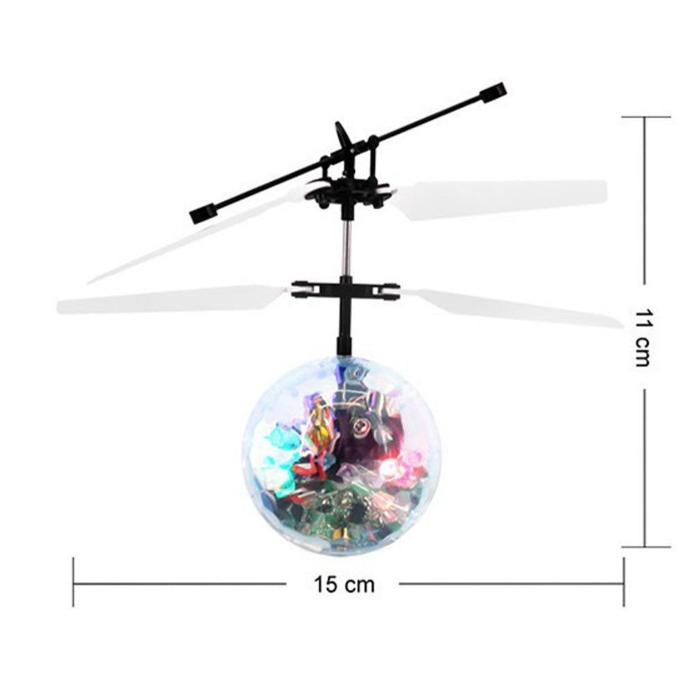 Flying Toy Ball Infrared Induction for Kids Colorful Flying Drone - USB Rechargeable_4