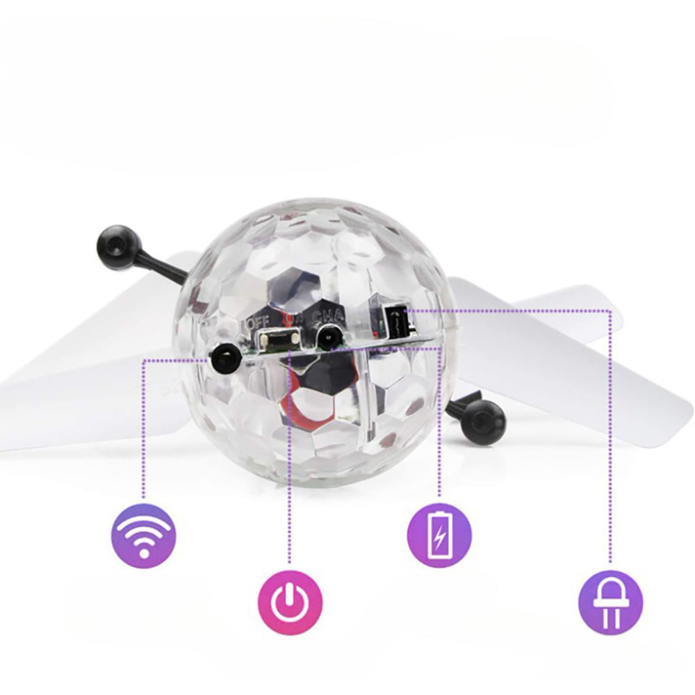 Flying Toy Ball Infrared Induction for Kids Colorful Flying Drone - USB Rechargeable_6