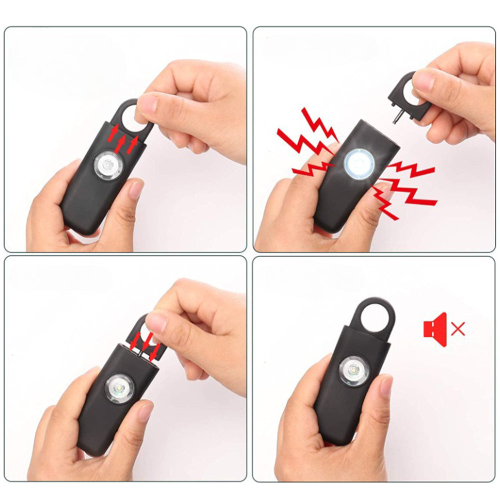 The Original Self Defense Siren Keychain with LED Flashlight for Women - Battery Powered_10