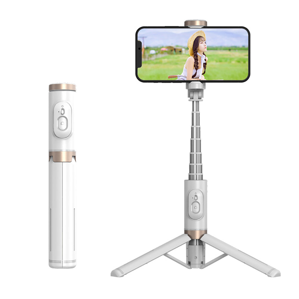 Bluetooth Wireless Handheld Selfie Stick Tripod Extendable Monopod with Remote- USB Rechargeable_3