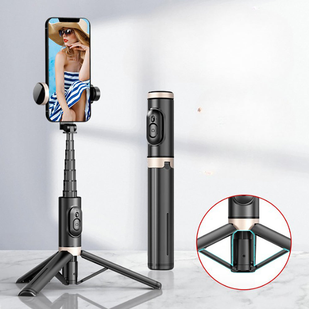 Bluetooth Wireless Handheld Selfie Stick Tripod Extendable Monopod with Remote- USB Rechargeable_12