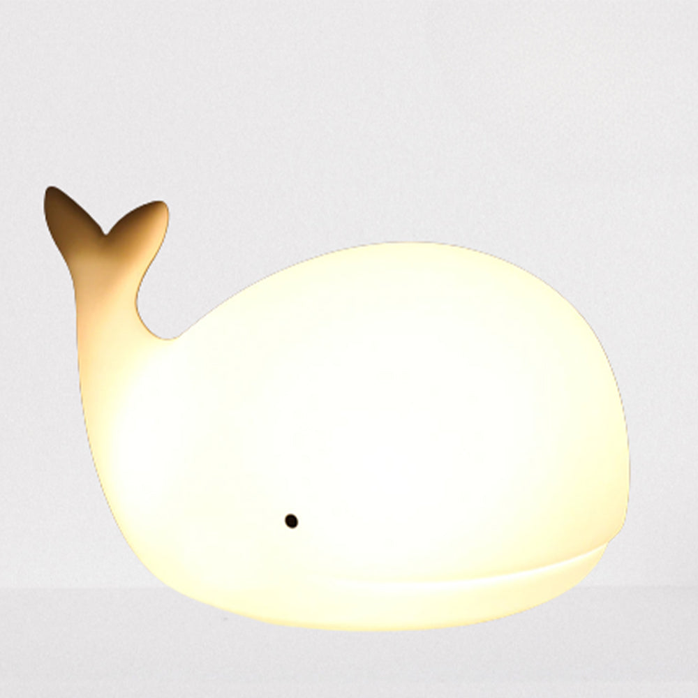 Cute Whale Night Light for Kids with 7 LED Colors Changing - USB Rechargeable_3