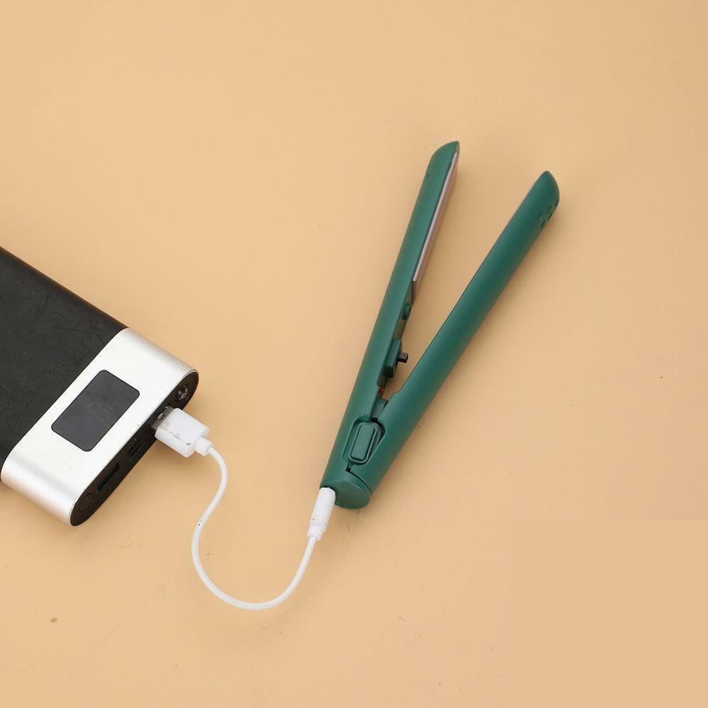 USB Interface Mini Hair Straightener and Curler_5
