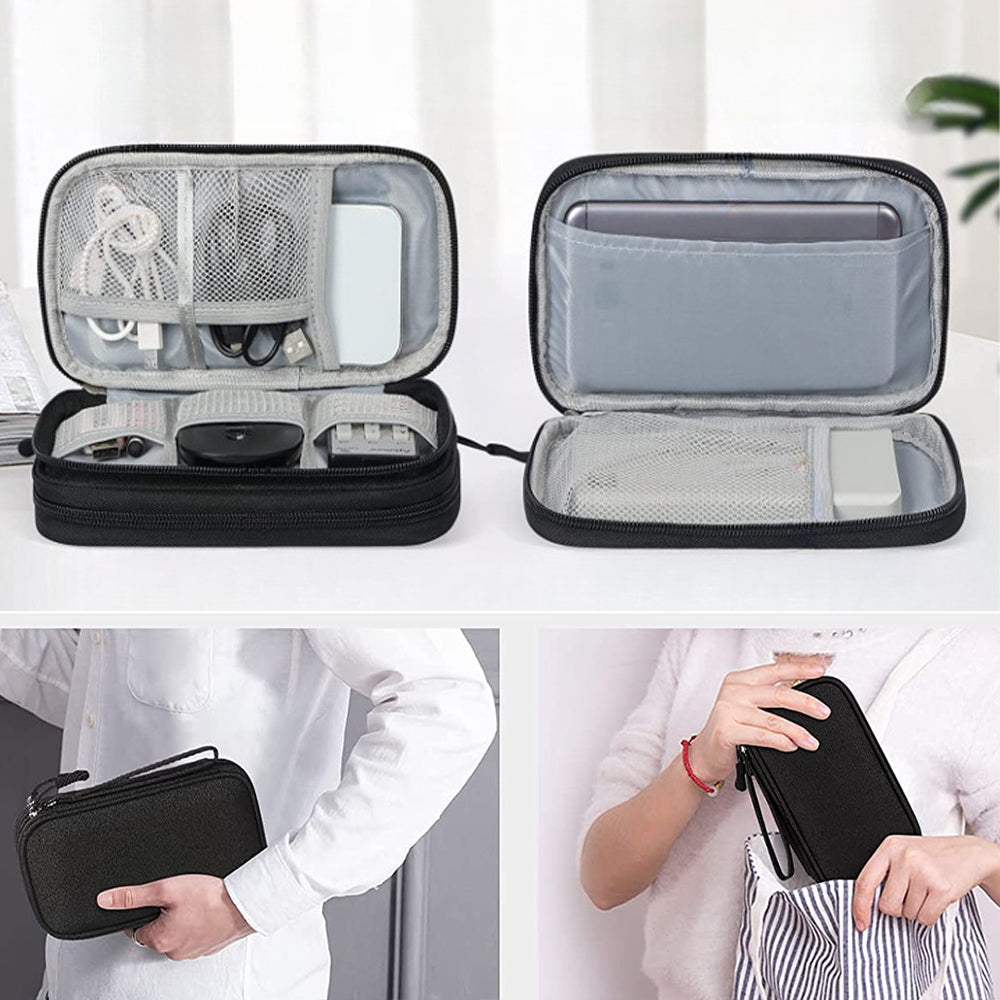All-in-One Portable Travel Cable Organizer Bag Electronic Organizer_10
