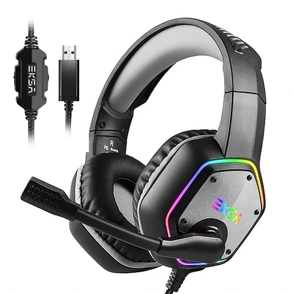 7.1 Surround Sound Gaming Headset with Noise Canceling Mic & RGB Light - USB Plugged-In_1