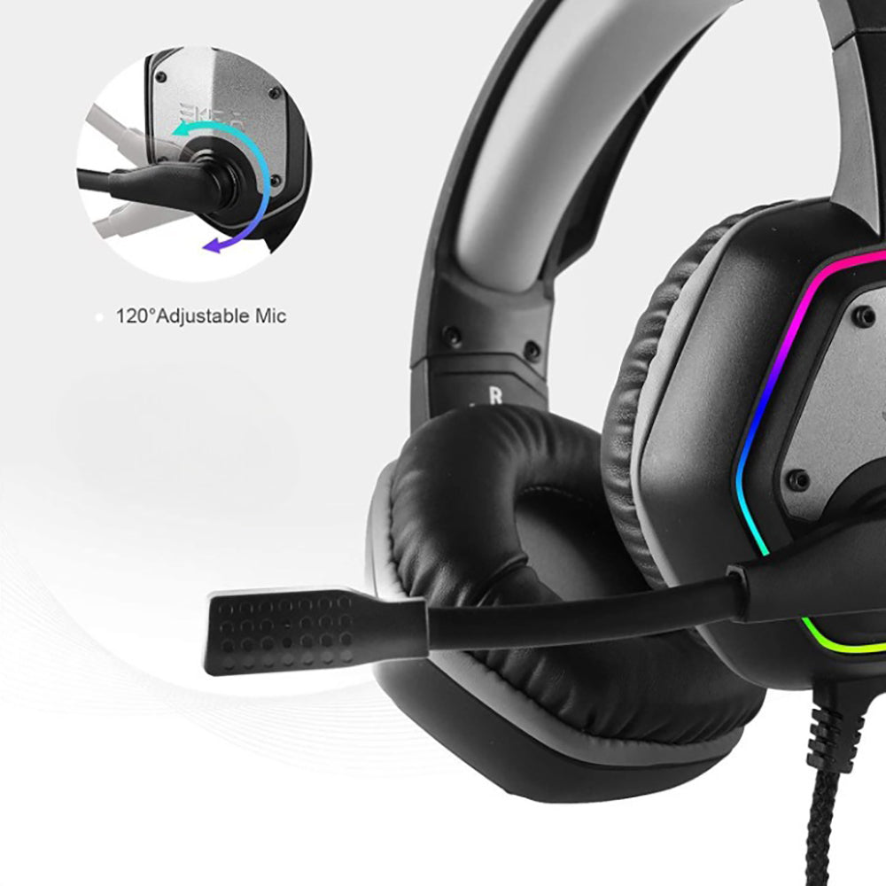 7.1 Surround Sound Gaming Headset with Noise Canceling Mic & RGB Light - USB Plugged-In_6
