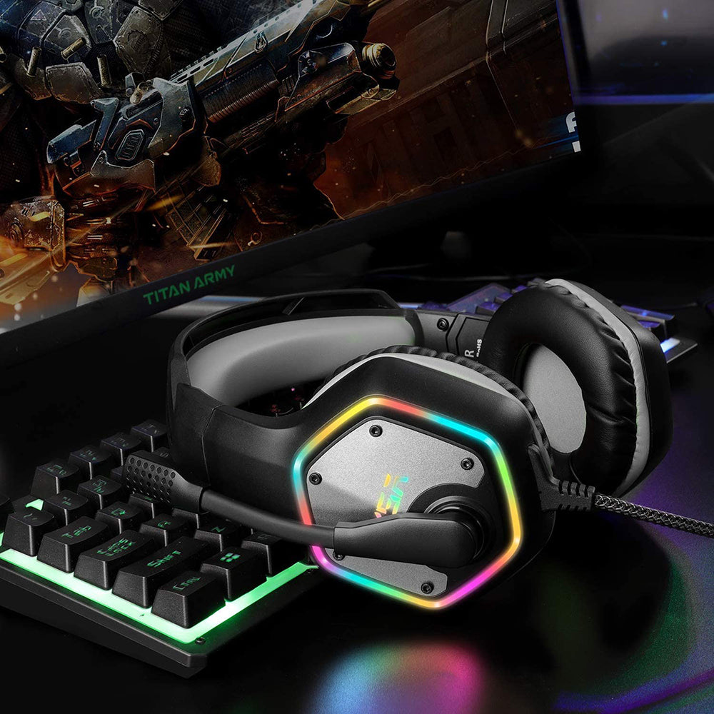 7.1 Surround Sound Gaming Headset with Noise Canceling Mic & RGB Light - USB Plugged-In_15