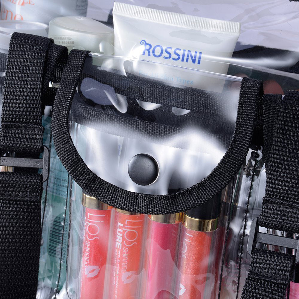 Men’s Women’s Large Transparent Makeup Organizer Bag Makeup Artists Travel Bag_10