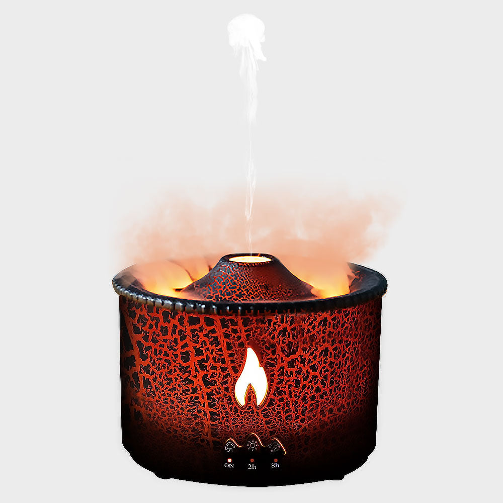 Volcanic Flame Designed Portable Aroma Diffuser-USB Plugged-in_1