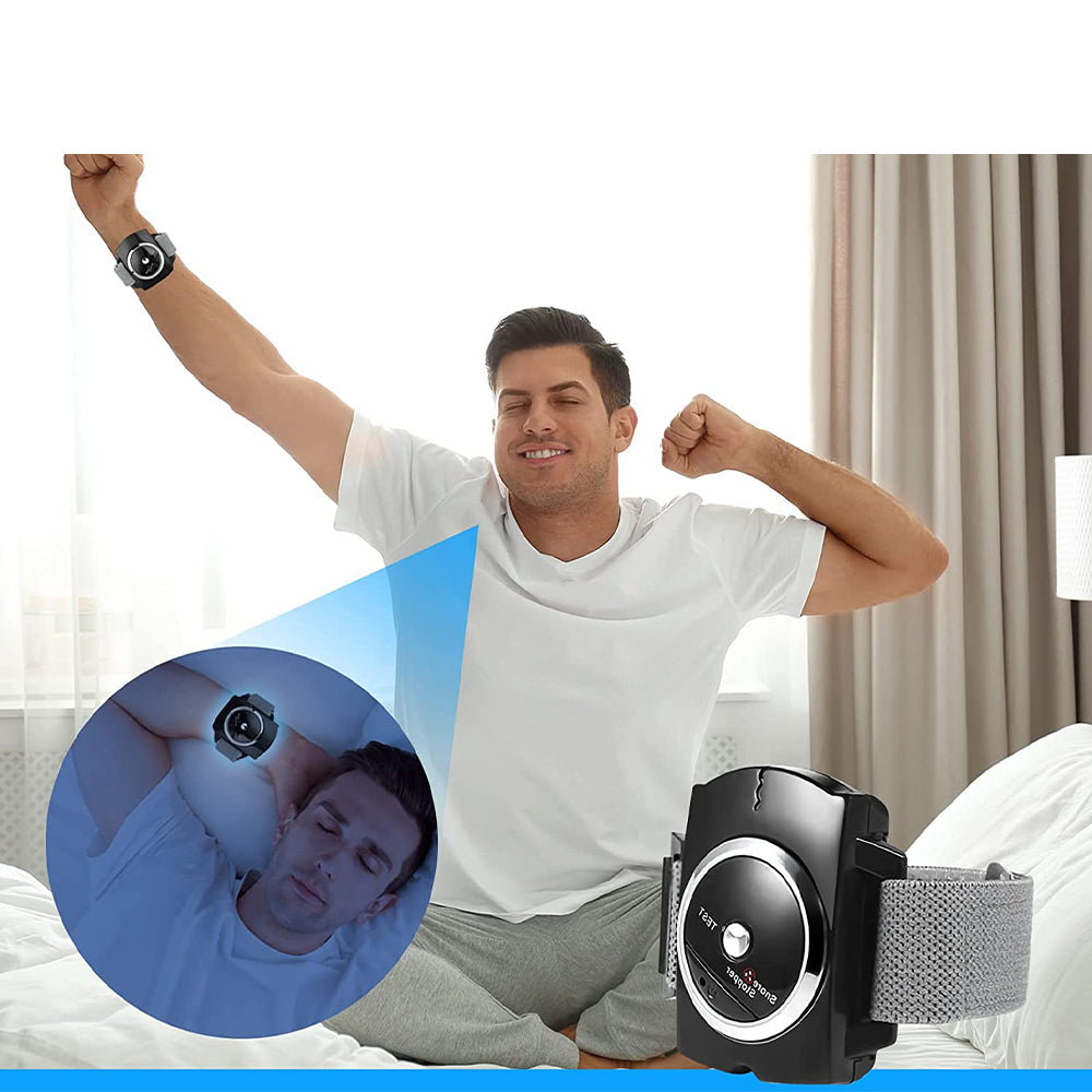 Anti-Snoring Sleep Connection Device with Wristband Stop Snoring Solution for men and Women- Battery Powered_9