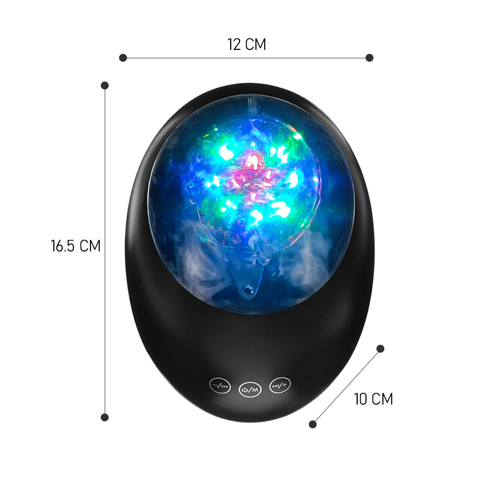 3-in-1 Galaxy Night Light with White Noise- USB Powered_3