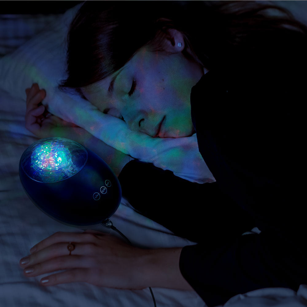 3-in-1 Galaxy Night Light with White Noise- USB Powered_10