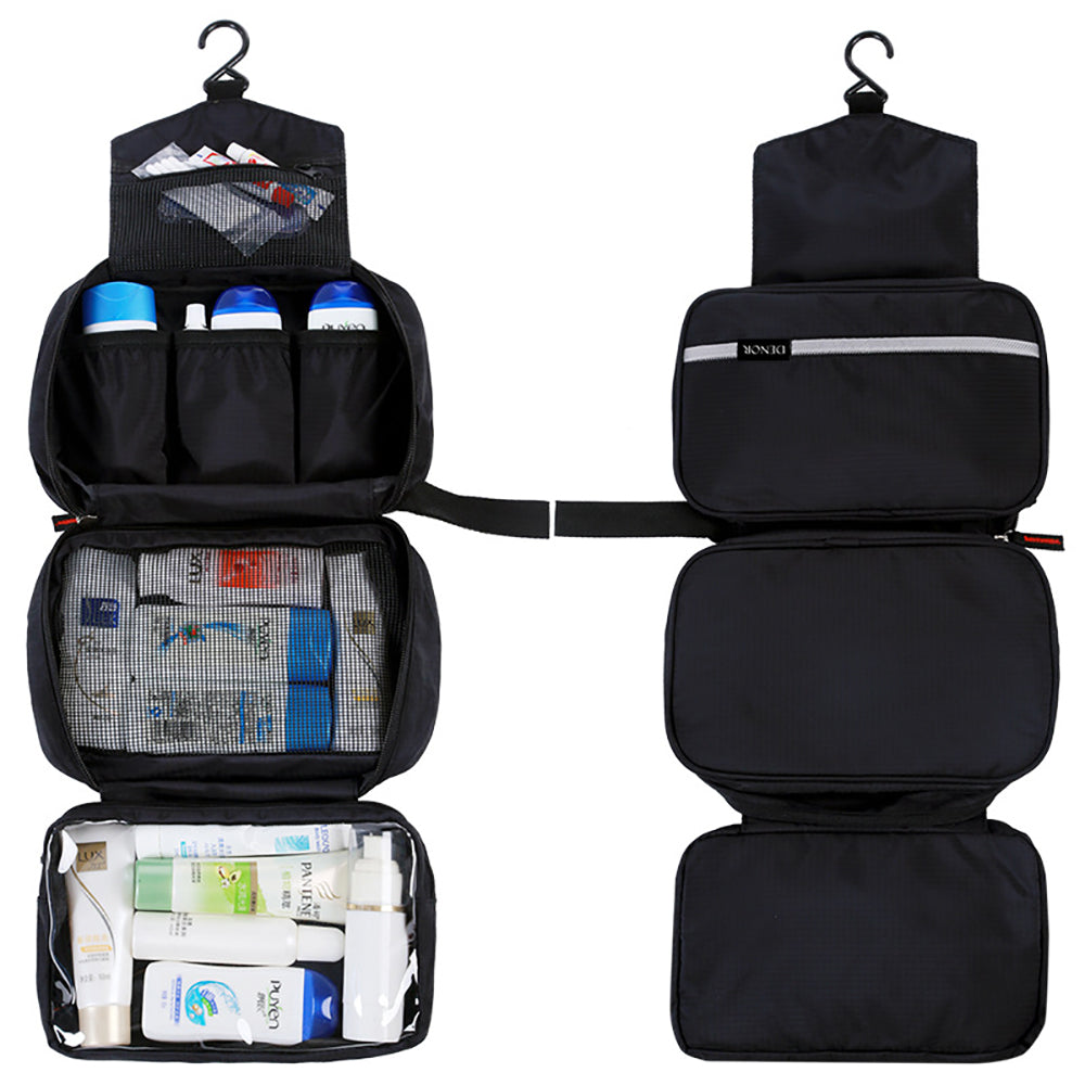 Multi-Functional Waterproof Hanging Cosmetic Travel Bag Toiletry Wash Bag_2