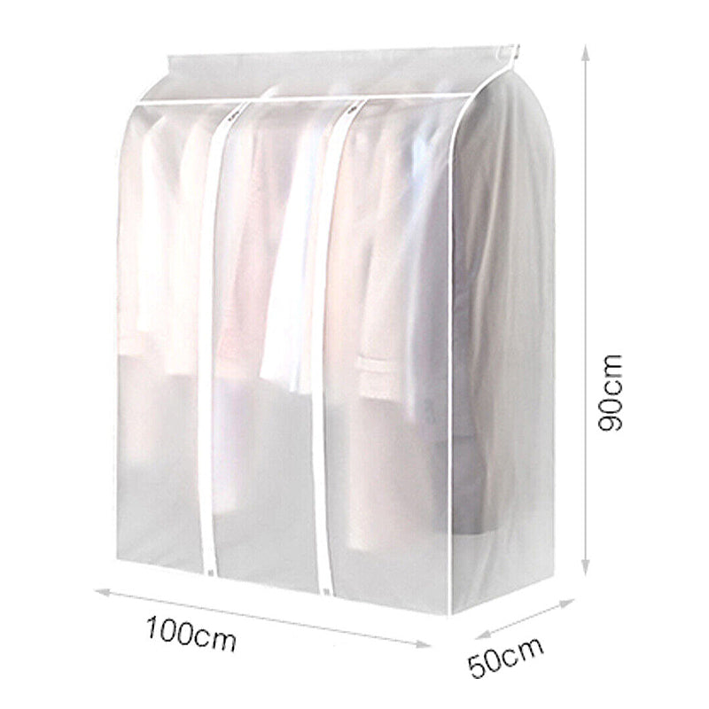 3D Zipper Clothes Dust Cover Garment Wardrobe Bag Storage_13