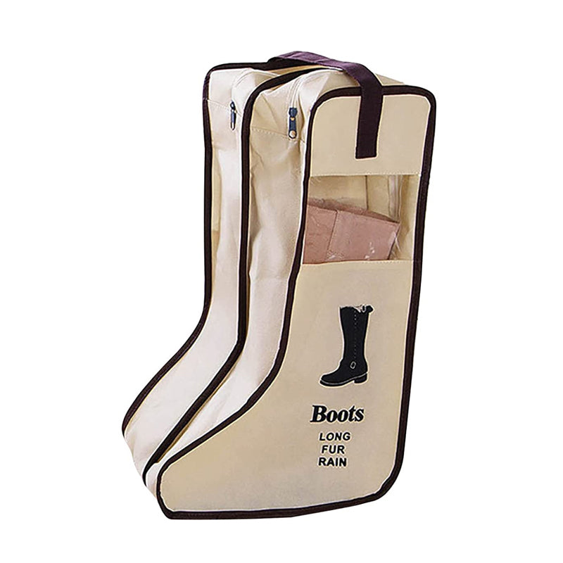 Portable and Dust Proof High Heels Shoe Zippered Travel Storage_14