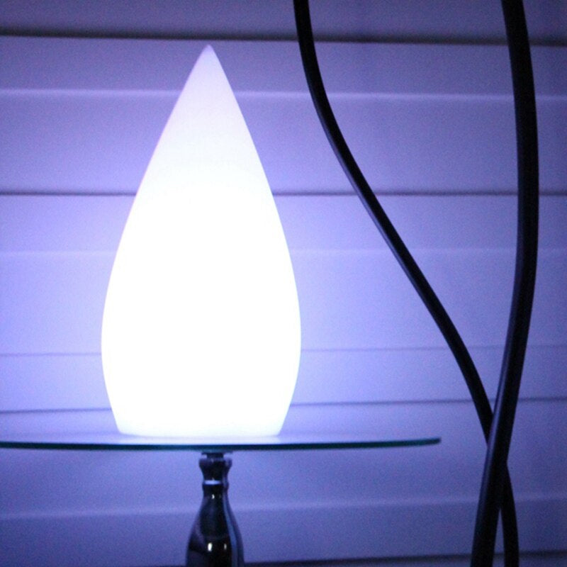 Oasis Water Drop Modern LED Colored Table Lamp USB Rechargeable_4