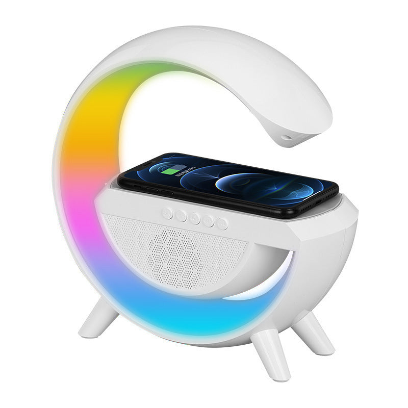 Atmosphere Light Wireless Speaker and Wireless Charger USB Powered_0