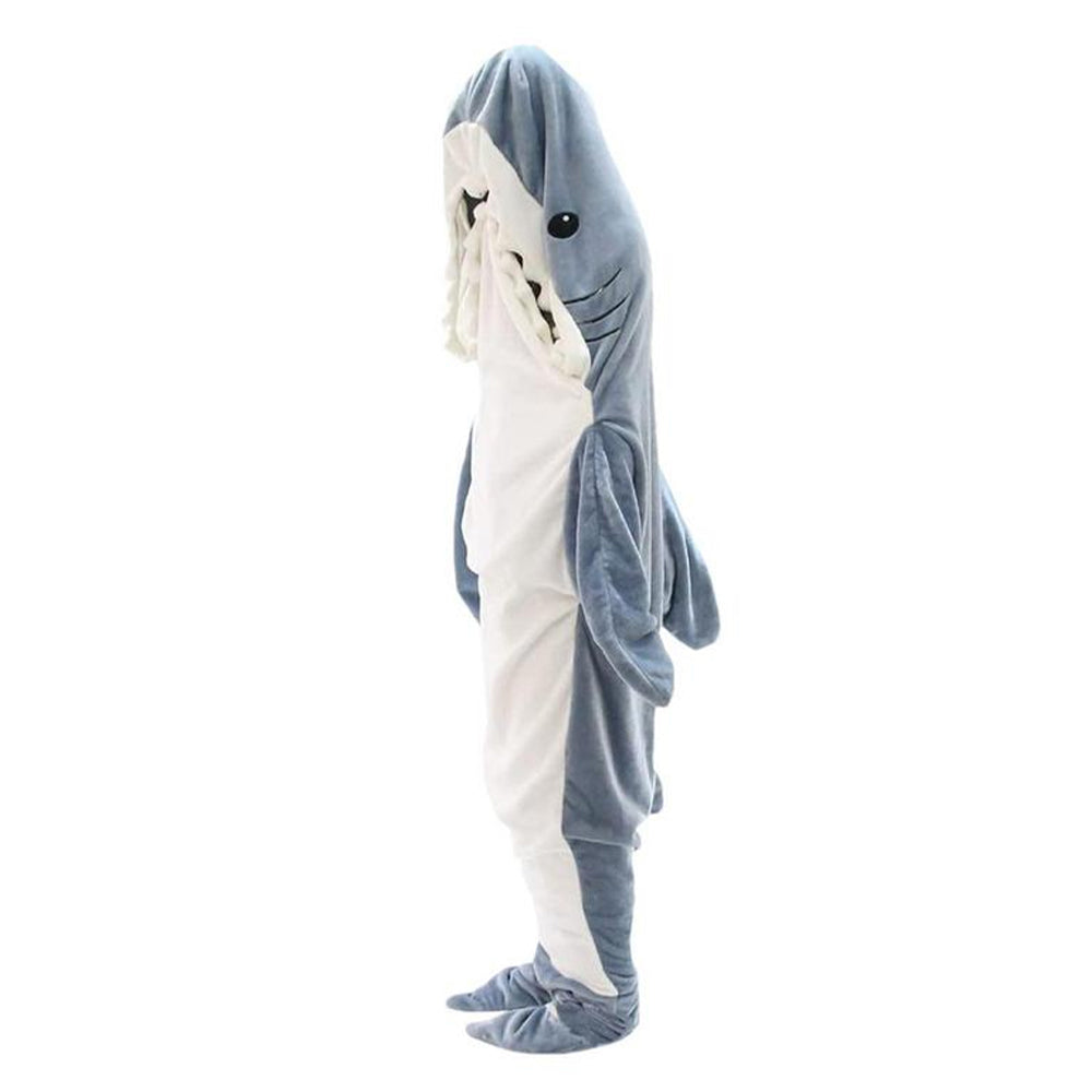 Cozy Shark Blanket Hoodie Ultra Soft and Comfortable_0