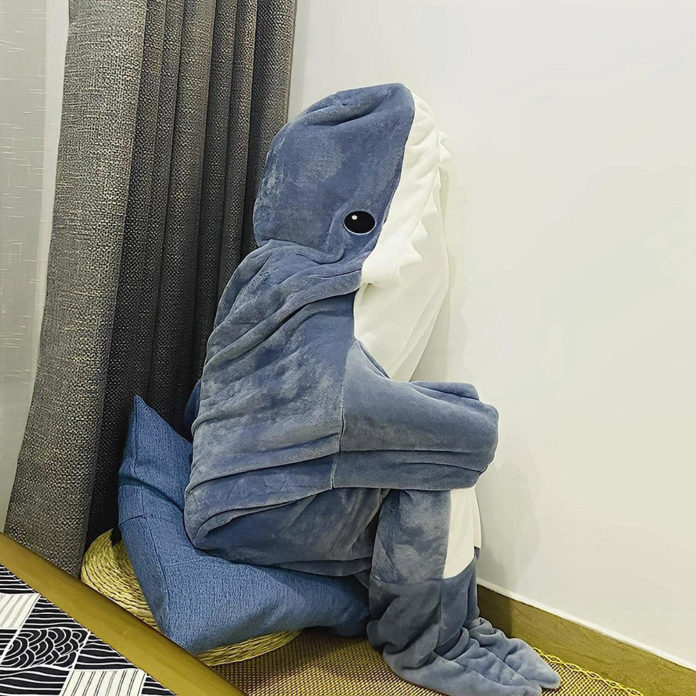 Cozy Shark Blanket Hoodie Ultra Soft and Comfortable_12