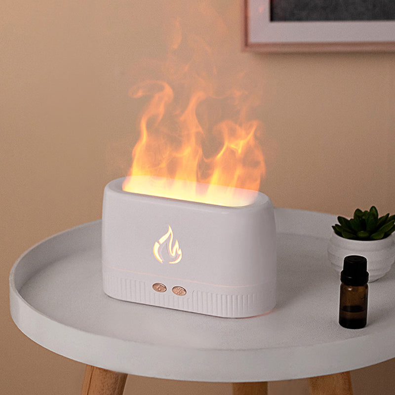 Cool Mist Quiet Humidifier with Flame Simulation Night Light-USB Plugged-in_10