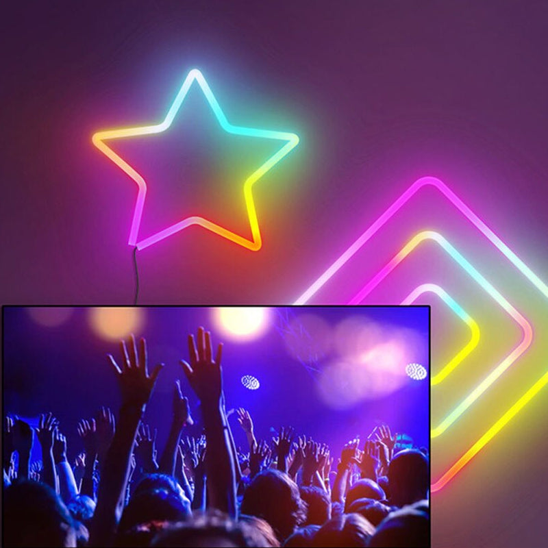 Remote and APP Controlled RGB LED Neon Symphony Light- USB Powered_8