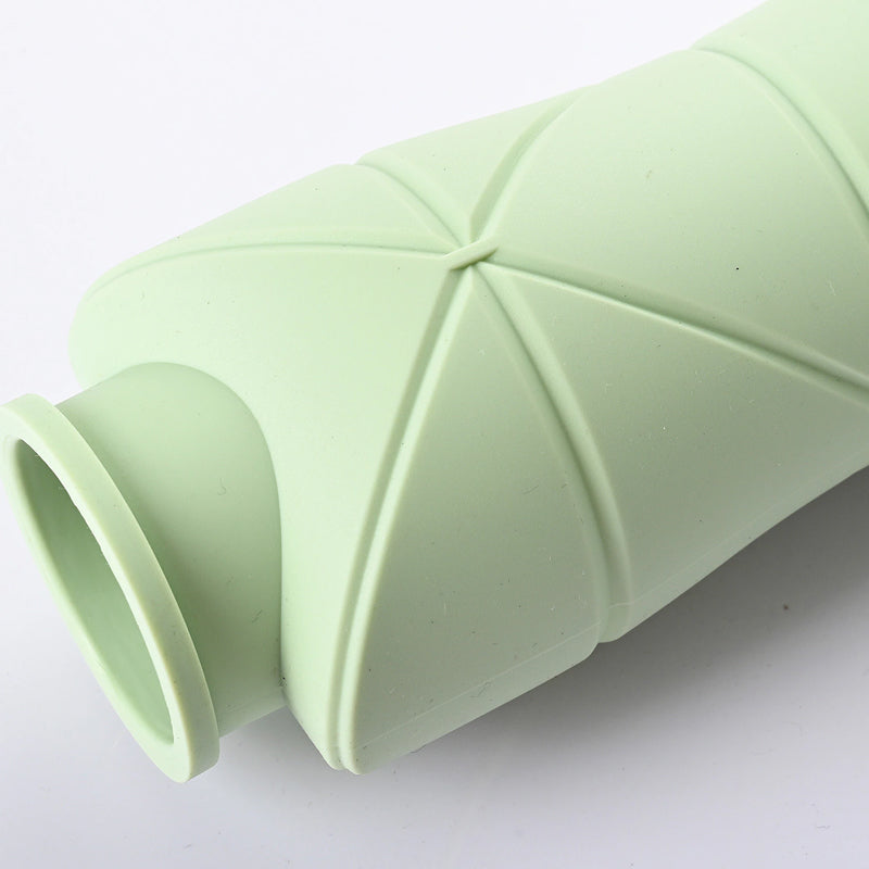 600ml Collapsible Silicone Sports Water Bottle_12