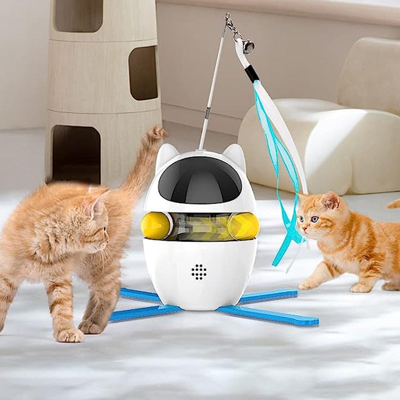Interactive Indoor Electric Laser and Chasing Cat Toy –USB Charging_9