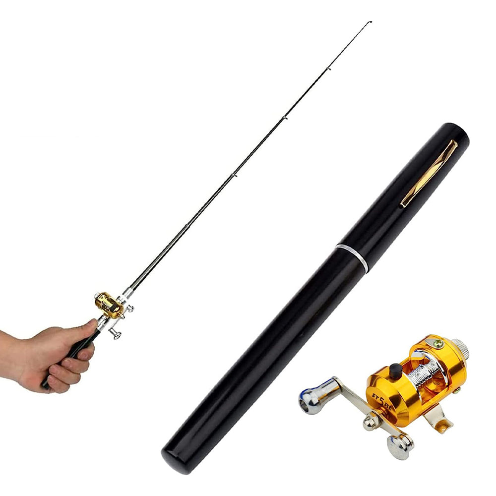 Mini Portable Pocket Pen Telescopic Fishing Rod Kit_5