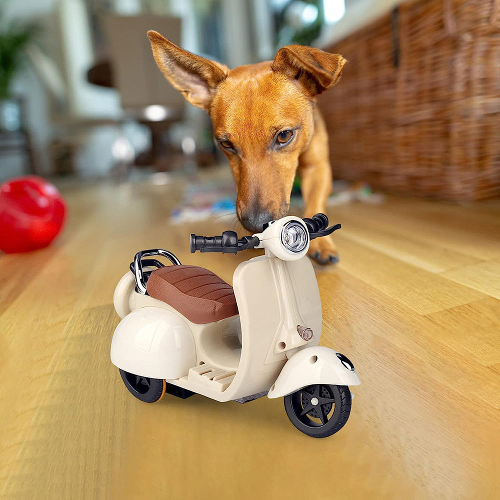 360° Rotating Pet Stunt Motorcycle Toy Battery-Powered_12