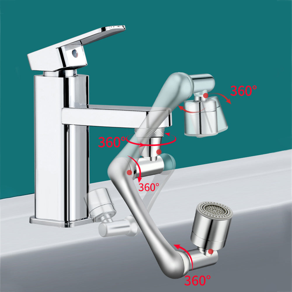 Multi-function Convenient Installation Rotary Universal Kitchen Faucet_3