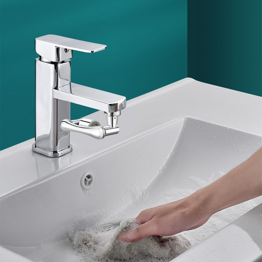 Multi-function Convenient Installation Rotary Universal Kitchen Faucet_7