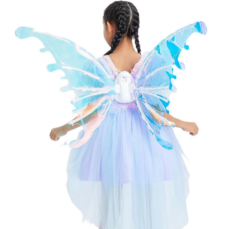 Children’s DIY Lighting Fairy Wings Dress Up Costume- Battery Operated_3