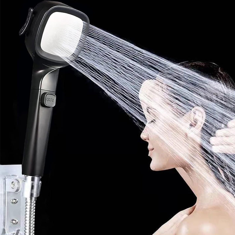 4 Modes Adjustable Water Saving Shower Spray Bathroom Accessory_7