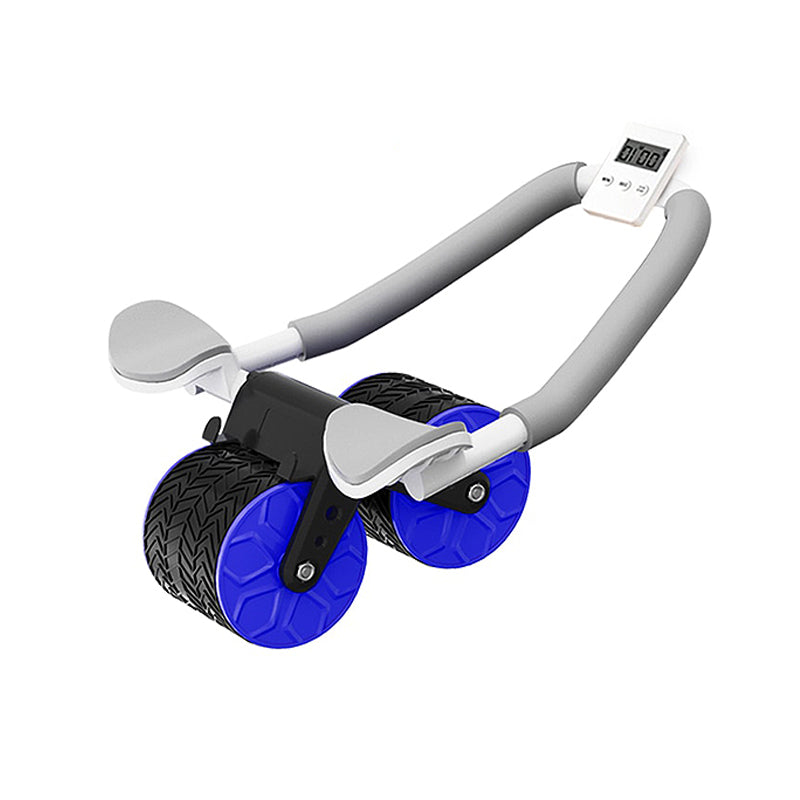Automatic Rebound Ab Wheel Roller with Timer Exercise Equipment_0