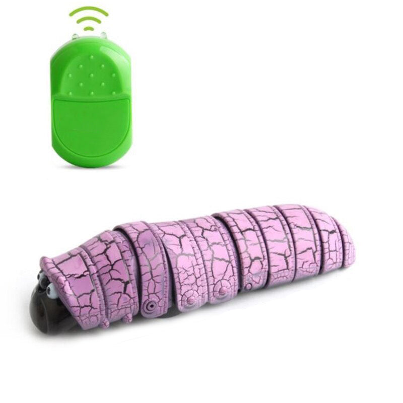 Remote Controlled Infrared Sensor Caterpillar Children’s Insect Toy_3