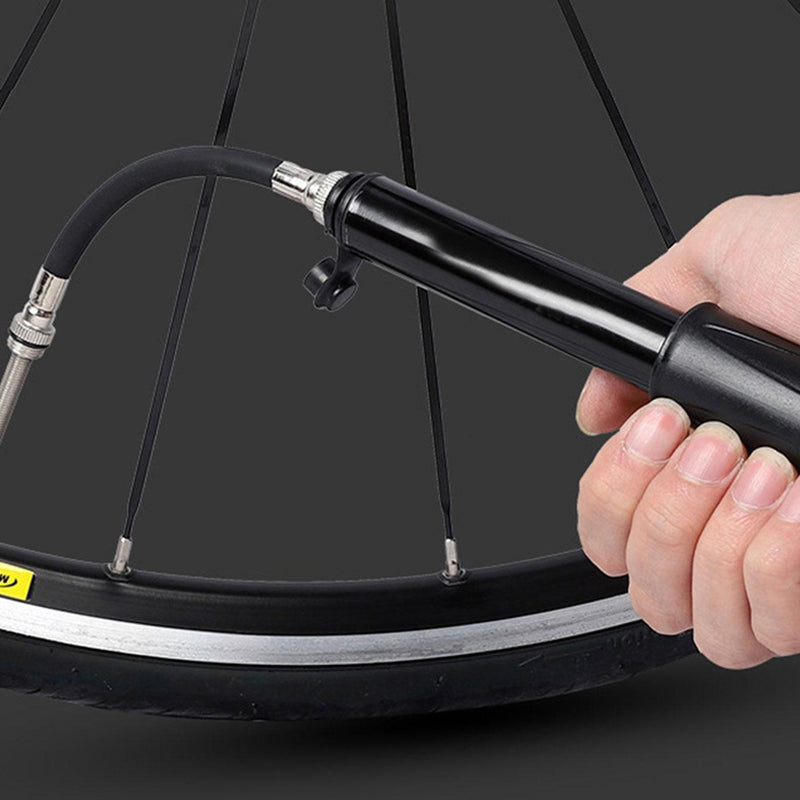 High Pressure Tyre Inflator Multi-Purpose Portable Bicycle Hand Pump_7