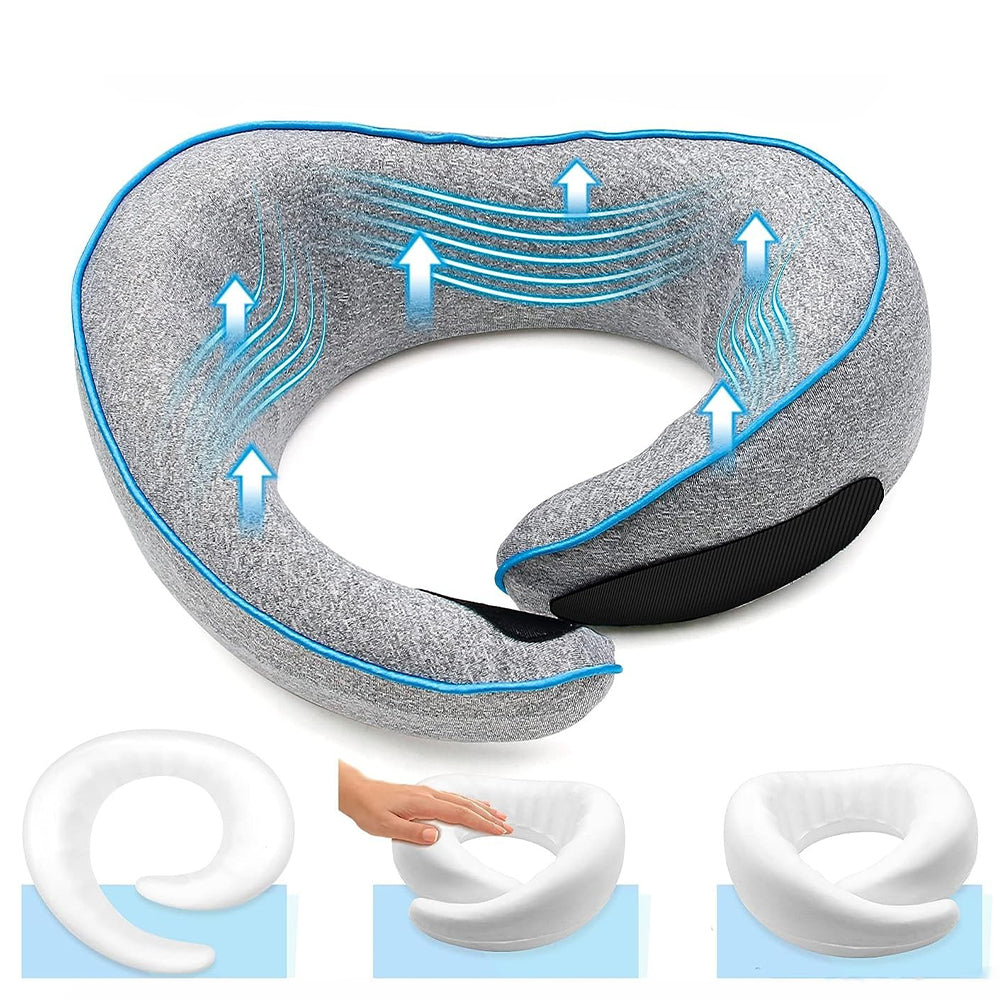 Adjustable 360° Support Travel Neck Pillow for Sleep and Rest_7