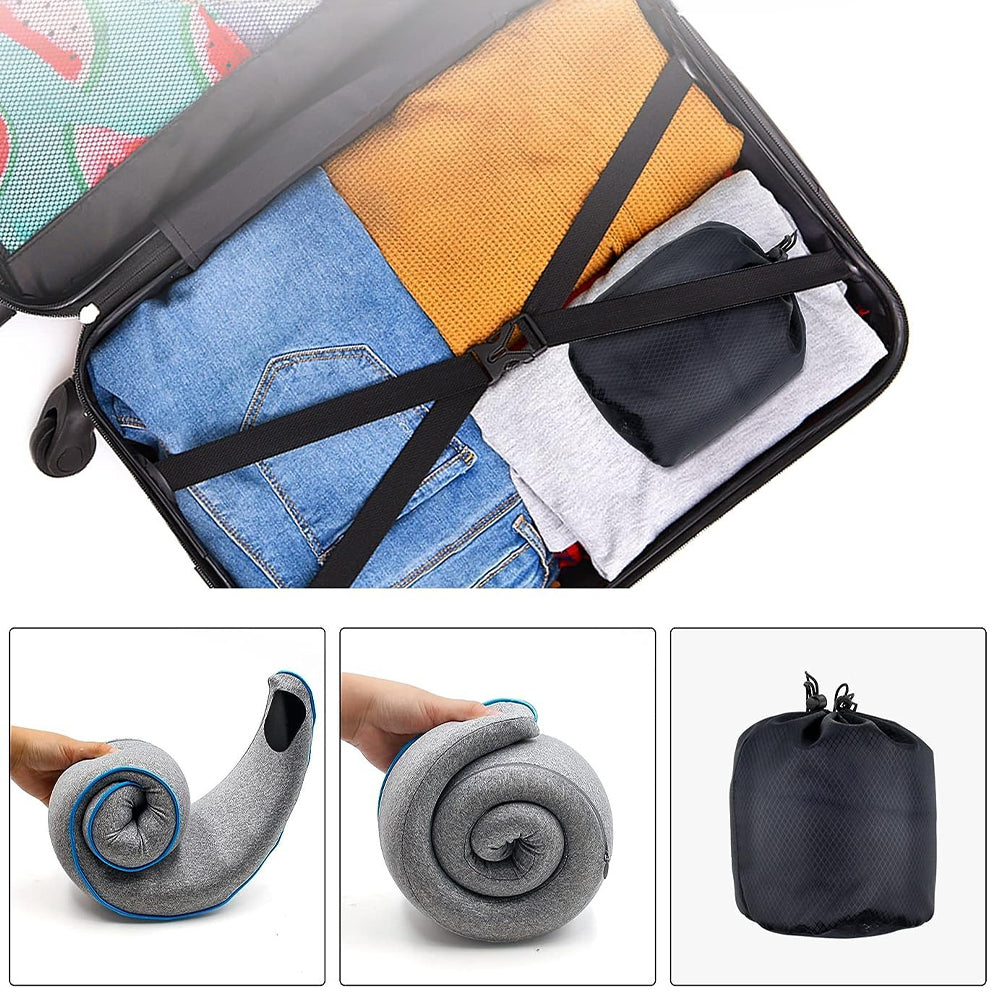 Adjustable 360° Support Travel Neck Pillow for Sleep and Rest_9