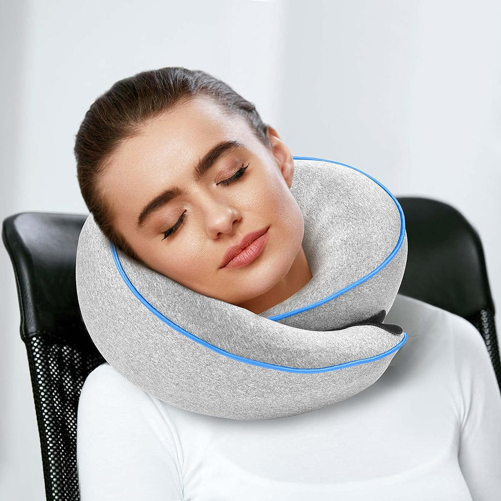 Adjustable 360° Support Travel Neck Pillow for Sleep and Rest_12